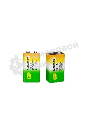 Аккумулятор GP 20R8H 9V Крона 9V NiMH 200mAh (1шт)