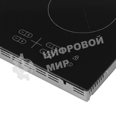 Встраиваемая электрическая панель Samsung NZ64T3506AK/WT 575x505x55 мм, стеклокерамика, 4 конфорки, скошенная рамка,сенсорное управление, светодиодный LED-дисплей, защита от детей, черный