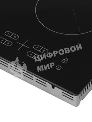 Встраиваемая электрическая панель Samsung NZ64T3506AK/WT 575x505x55 мм, стеклокерамика, 4 конфорки, скошенная рамка,сенсорное управление, светодиодный LED-дисплей, защита от детей, черный