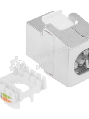 Модуль Keystone, RJ45, cat.6a, STP, 180 градусов