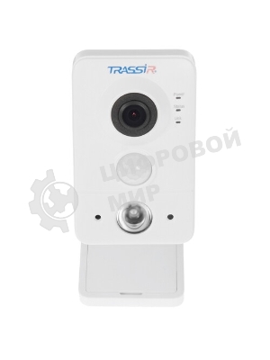 Камера видеонаблюдения IP Trassir TR-D7151IR1 1.4-1.4мм корп.:белый