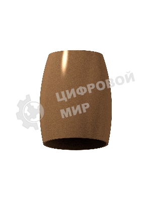 Корпус светильника C1124 SCF кофе песок D70*60*H100mm MR16 GU5.3