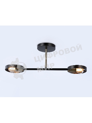 Светильник Ambrella light TR8225/2 BK/SB черный/бронза E27/2 max 40W 510*165*190