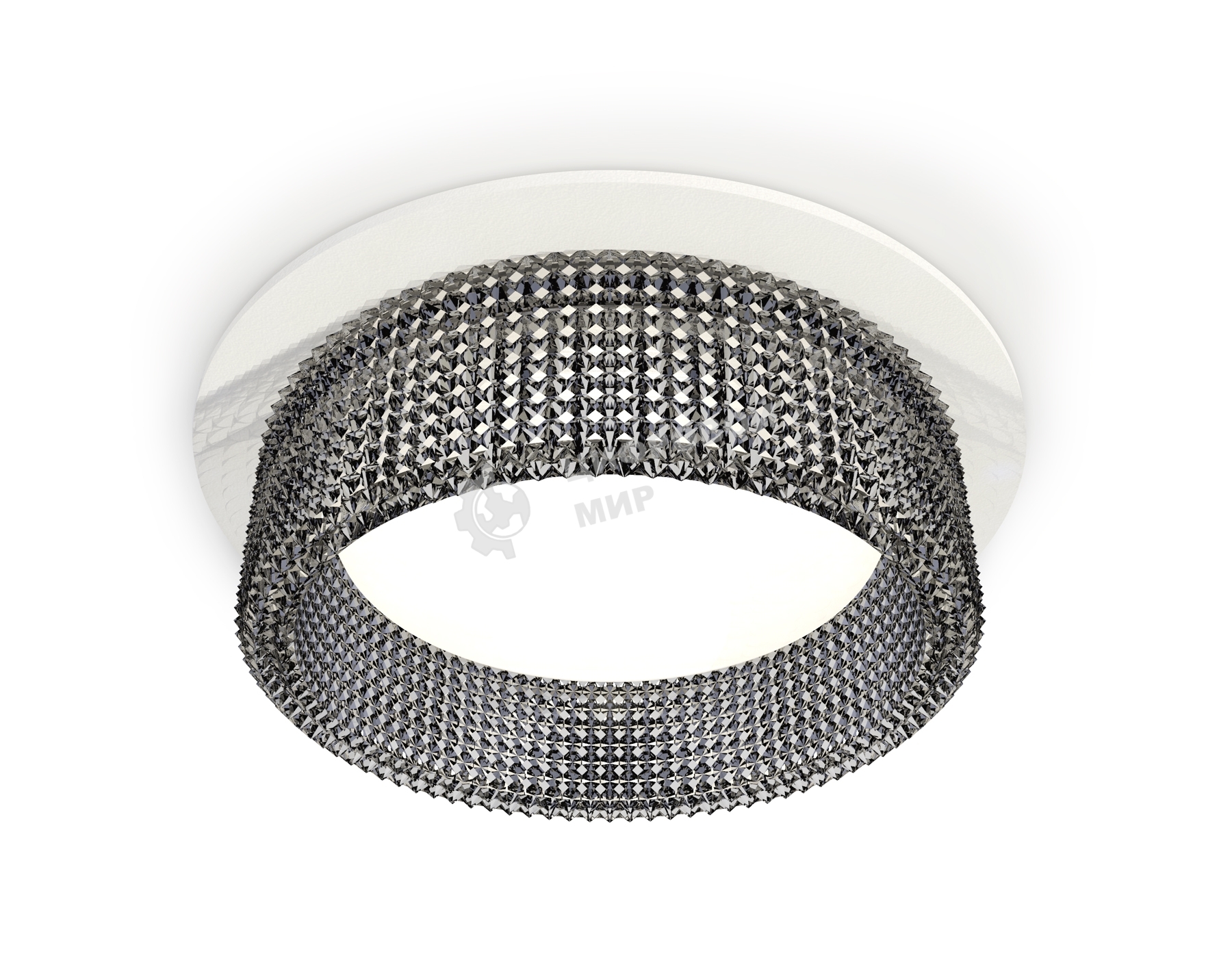 Комплект встраиваемого светильника Ambrella light XC8050031 SWH/BK белый песок/тонированный GX53 (C8050, N8484)