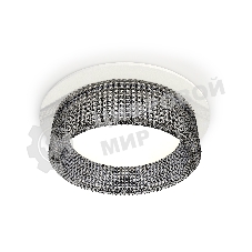 Комплект встраиваемого светильника Ambrella light XC8050031 SWH/BK белый песок/тонированный GX53 (C8050, N8484)