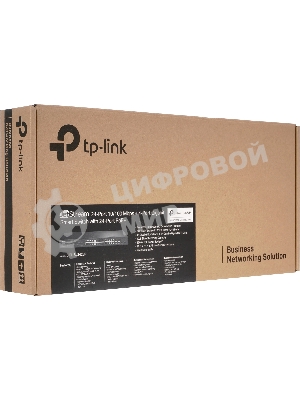 Коммутатор TP-Link JetStream TL-SL2428P, 24×100 Мбит/с PoE+ + 4×1 Гбит/с Uplink, управляемый