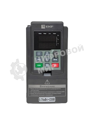 Преобразователь частоты 0.75/1.5кВт 1х230В VECTOR-100 PROxima EKF VT100-0R7-1B