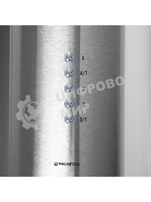 Вытяжка островная Maunfeld Lee Isla 39 нержавеющая сталь, 38 см, 1000 куб. м/ч, 52 дБ