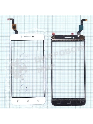 Сенсорное стекло (тачскрин) для Lenovo Vibe K5 Plus (A6020A46) белое