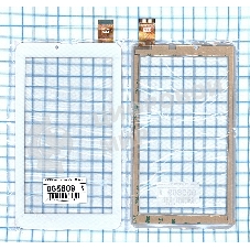 Сенсорное стекло (тачскрин) FPC-DP070002-F4 v00, белое