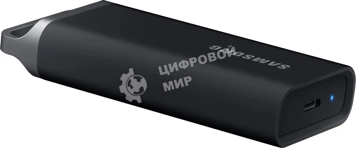 Внешний SSD Samsung T5 EVO, 2TB, USB 3.2 Gen 1 Type-C, R/W 460/460, черный