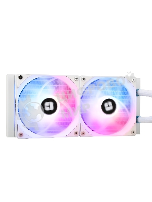 Водяное охлаждение для процессора Thermalright Aqua Elite 240 White ARGB V3 (240мм, White, ARGB/ Fans: 2x120мм, 66.17CFM, 25.6dBA, 1500RPM/ Pump height 53mm, 23dBA, 3300RPM, Rad thickness 27mm/ S: 1200, 1700, 1851, 2011, 2066, 115X, AM4, AM5)