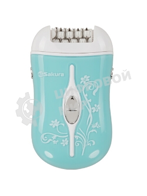 Эпилятор Sakura SA-5540SBL 2нас+бритва 2скор аккум