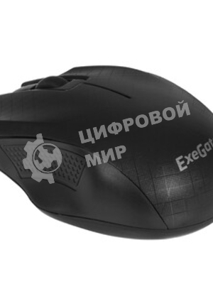 Мышь проводная ExeGate Professional Standard SH-9027 черный, 1000 dpi, USB, кнопки - 3