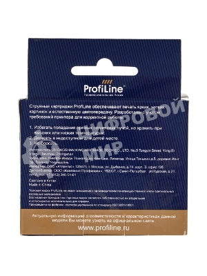 Картридж струйный ProfiLine PL-T1033 для принтеров Epson Stylus TX550/Stylus Office T30/T40/T40W/TX510/TX600/TX600FW/T1100 с чернилами Magenta 11,1 мл