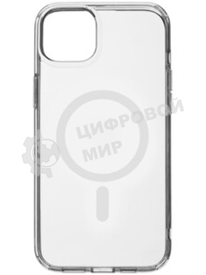 Чехол (клип-кейс) uBear для Apple iPhone 15 Plus Real Mag Case with MagSafe прозрачный (CS254TT67RL-I23M)