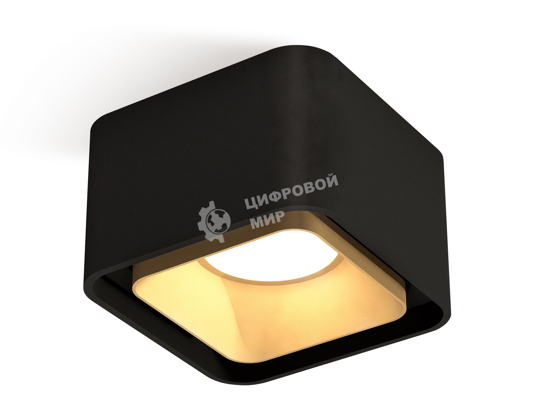 Светильник Ambrella Light XS7833004 SBK/SGD черный песок/золото песок MR16 GU5.3 (C7833, N7704)