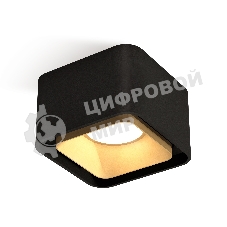 Светильник Ambrella Light XS7833004 SBK/SGD черный песок/золото песок MR16 GU5.3 (C7833, N7704)