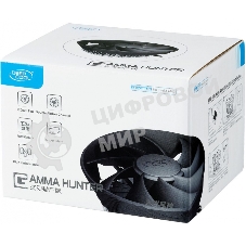 Кулер Deepcool GAMMA HUNTER серебристый/черный 120мм алюминий 1800rpm 21db 3-pin 95W 63.5мм
