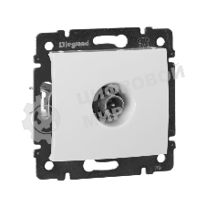 Розетка телевизионная TV Valena звезда 1,5Дб 2400МГц (белая)