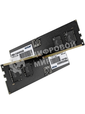 Оперативная память Patriot Signature, DDR5, 32GB (2x16 GB), 4800 MHz, CL40, DIMM