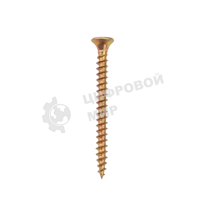 Саморез универсальный Kranz 3х35, желтый цинк, пакет (800 шт/уп)