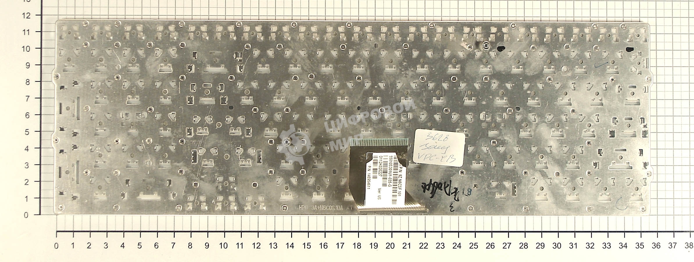 Клавиатура для ноутбука Sony Vaio VPCCB VPC-CB VPC-CB17 белый
