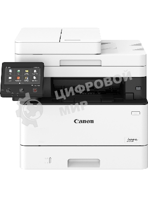 МФУ лазерное Canon i-Sensys MF453dw (5161C007), A4, ч/б, печ. 38 стр/мин., скан. до 38 стр/мин (ч/б) 13 стр/мин (цвет), 1200 x 1200 dpi (принтер) 600x600dpi (сканер), USB, RJ-45, Wi-Fi, Air Print, Mopria