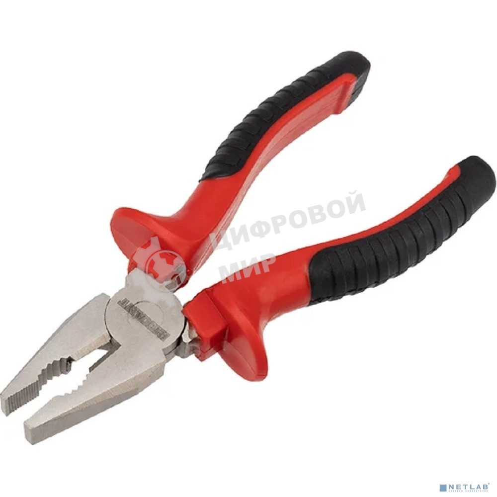 Плоскогубцы комбинированные Rexant 160 мм никелированные, двухкомпонентные рукоятки