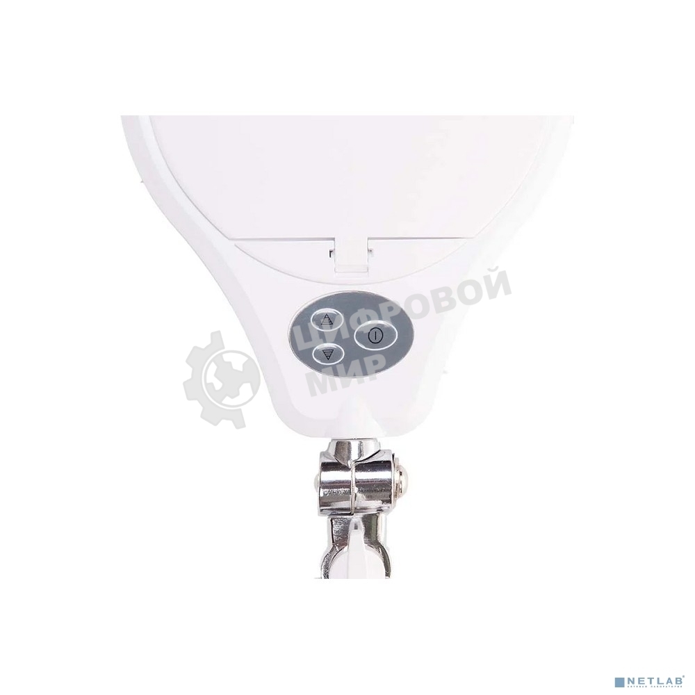 Лупа на струбцине Rexant, круглая, 5D, с подсветкой 72 SMD, сенсорный регулятор яркости, белая