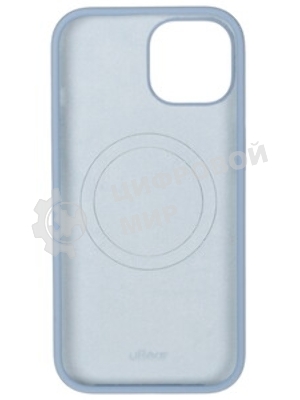 Чехол (клип-кейс) uBear для Apple iPhone 15 Plus Touch Mag Case with MagSafe серый (CS272MG67TH-I23M)