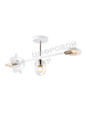 Светильник Ambrella light TR8228/3 WH/SB белый/бронза E27/3 max 40W 660*165*300