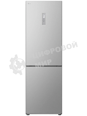 Холодильник LG GC-B459ANMW серебристый двухкамерный 234/110л морозилка снизу, No Frost