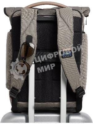 Рюкзак Piquadro Sync CA7190W145/SA роллтоп песочный/серый натур.кожа/нейлон