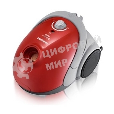 Пылесос Samsung VCC5251V3R 1800Вт, красный 410/1800 Вт, уборка сухая, пылесборник мешок, контейнер 2л