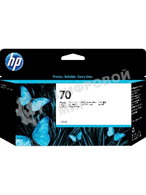 Картридж струйный HP №70 C9449A фото черный для HP DJ Z2100/Z3100 (130мл)