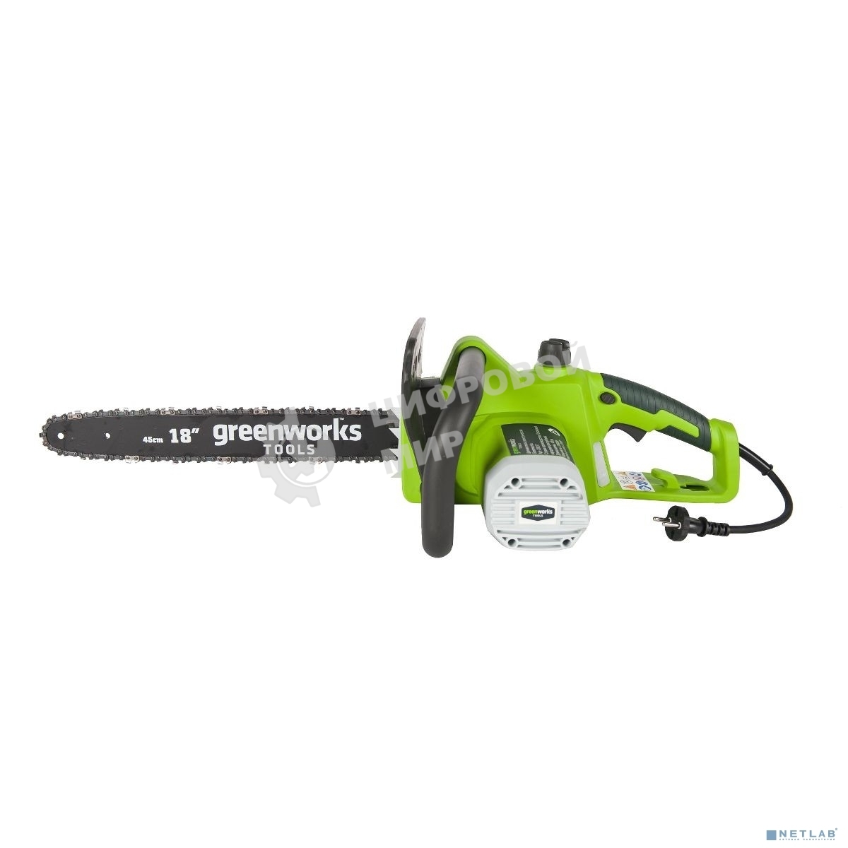 Цепная пила электрическая Greenworks GCS2046, 2000W, 45 см [20037]