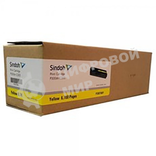 Картридж лазерный желтый для цветных устройств Sindoh P300dn/C300 (6 700 страниц)