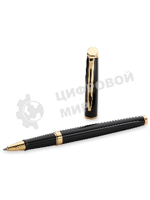 Ручка роллер Waterman Hemisphere (CWS0920650) Mars Black GT F черн. черн. подар.кор.