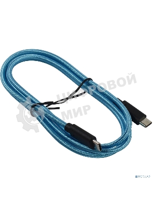 Кабель 5bites TC203-112G Type-C, CM-CM, 100W, 1.2M, серый