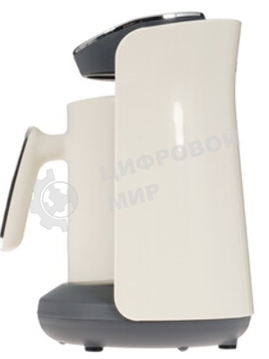 Электрическая турка BRAYER BR1142 белый/серый, исп. кофе -молотый, 0.5 л, 500 Вт.