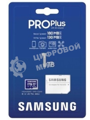 Флеш карта Samsung PRO Plus microSDXC 1000 ГБ MB-MD1T0SA/AM