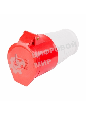 Розетка Rexant 225 переносная 3Р+РЕ+N 32А 380 В IP44