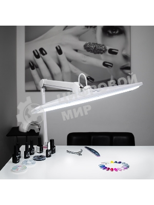 Лампа настольная бестеневая Rexant, струбцина, 