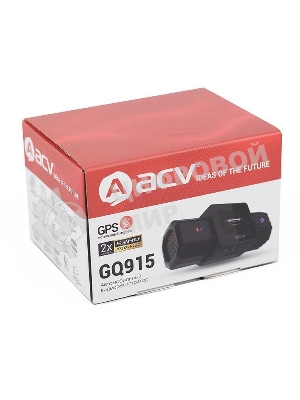 Видеорегистратор ACV GQ915 черный 1080x1920 1080p 155гр. NT96663