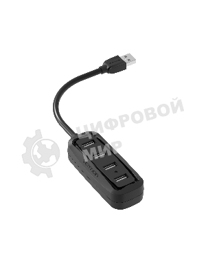 USB-концентратор Vention USB 2.0 на 4 порта черный VAS-J43-B015