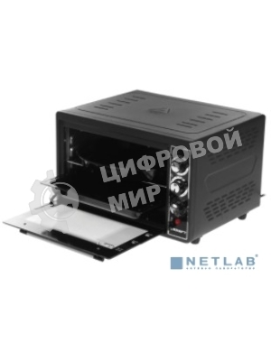 Мини-печь Kraft KF-MO3804RKBL черный Мощность 1500(Вт),Объем 38(Л)