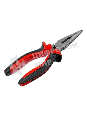 Длинногубцы прямые, 180 мм, хром-ванадий, двухкомпонентные рукоятки Matrix