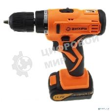 Дрель-шуруповерт аккумуляторная Вихрь ДА-14,4Л-2 72/14/15, Аккумуляторная, 14,4В
