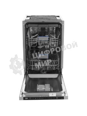 Встраиваемая посудомоечная машина Beko BDIS15063, белый, 44.8 см, 10 компл., 46 дБ, класс A